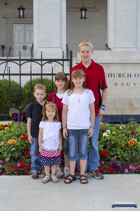 red and white family