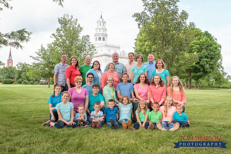 Nauvoo LDS Family Reunion Portraits Tom Simpson photography